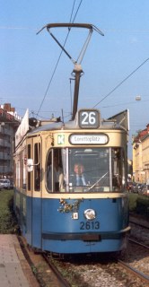 Typ M5.65, Nr. 2613,
Partnachplatz (22.05.1993) 