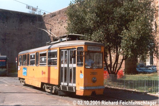 MRS 2001 Porta Maggiore (02.10.2001) Linie 14,
Foto:  Richard Feichtenschlager