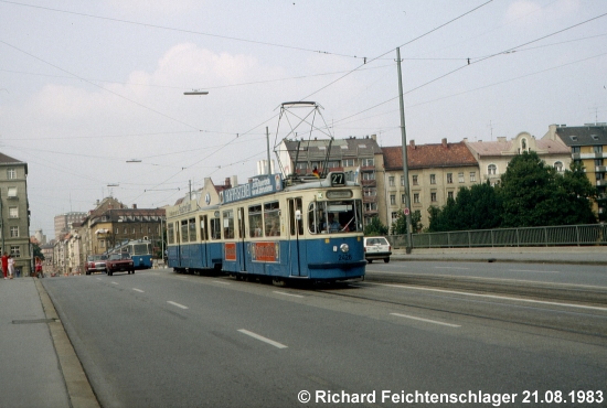 M4.65 2426 Linie 27, Reichenbachbrcke 21.08.1983;  Richard Feichtenschlager