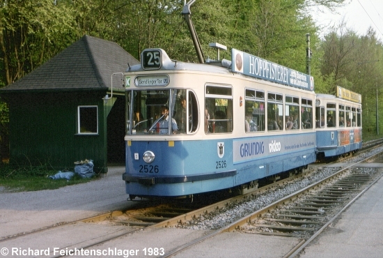 M4.65 2526+m3.64 3315 Linie 25, Schilcherweg, 1983;  Richard Feichtenschlager