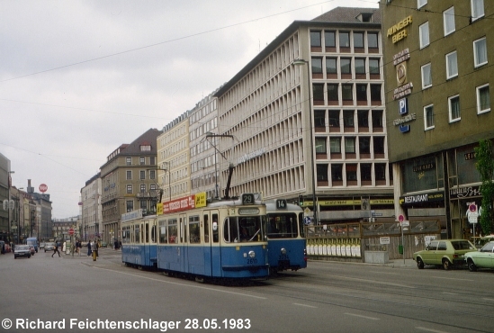 M5.65 2610 Linie 29 Hauptbahnhof Sd,
28.05.1983;  Richard Feichtenschlager